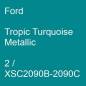 Preview: Ford, Tropic Turquoise Metallic, 2 / XSC2090B-2090C.